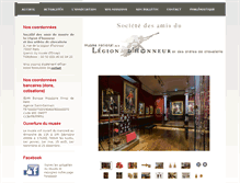 Tablet Screenshot of amis-musee-legiondhonneur.fr